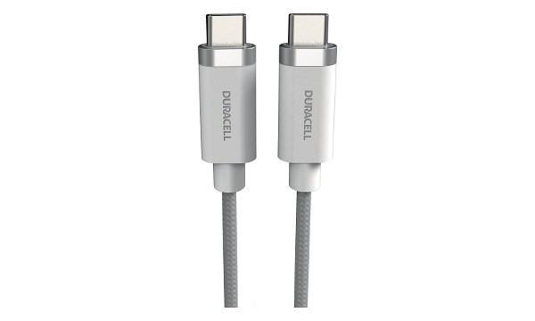 Cabo Duracell 1m USB-C para USB-C