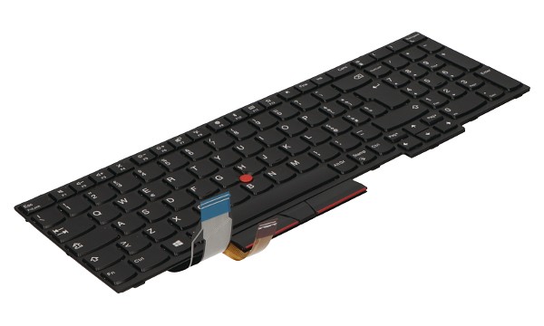 ThinkPad P72 20MC Black Backlit Keyboard (Italian)