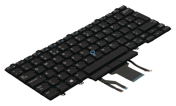 Latitude 5470 Teclado Qwerty Backlit (Reino Unido)