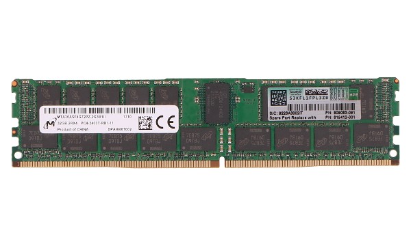 ProLiant DL360 Gen9 [818207-AA1] SPS-MEMORY DIMM 32GB PC4-2400T-R 2Gx4