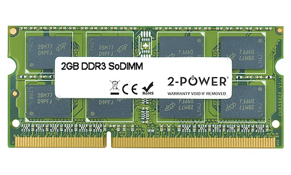 Satellite L650-1GV 2GB DDR3 1333MHz SoDIMM