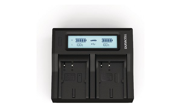 Media Storage M30 Carregador de pilhas Dual Canon BP-511