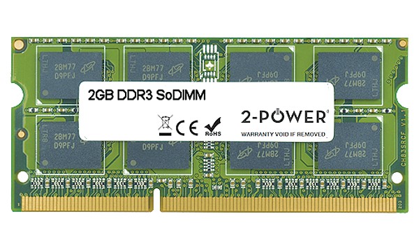 15-d007ed 2GB MultiSpeed 1066/1333/1600 MHz SoDIMM