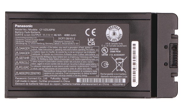 TOUGHBOOK CF-54 Bateria (3 Células)