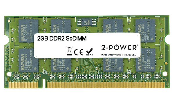 HDX X16-1160US Premium 2GB DDR2 800MHz SoDIMM