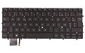 K2NCP FRENCH Backlit Keyboard BLACK